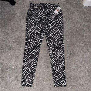 Michael Kors Zebra Print Jeggings